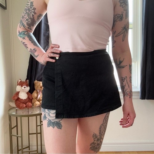 Grunge Y2K Punk Glam Wrap Skort - photo 2