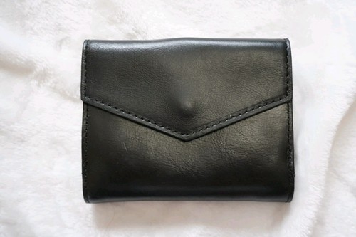 Patricia Nash Black Leather Trifold Wallet with Horsebit Hardwar - photo 4