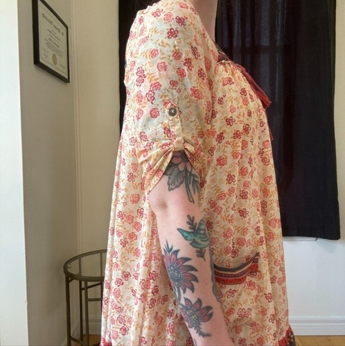 Free People Boho Penny Lane Mini Dress - Tea Combo - photo 3