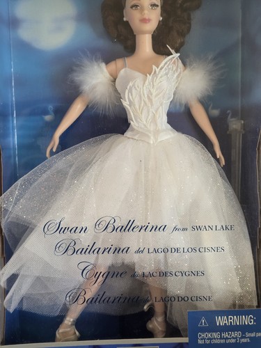 2001 Swan Ballerina Barbie Doll Classic Ballet Series #53867 - photo 3