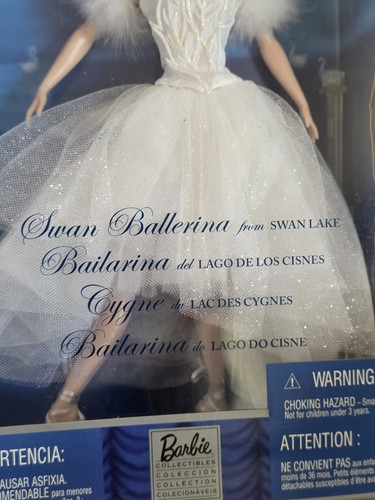 2001 Swan Ballerina Barbie Doll Classic Ballet Series #53867 - photo 4