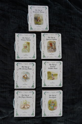 Vintage Beatrix Potter Mini Board Book Set of 7