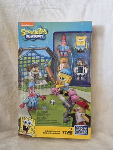 Mega Bloks SpongeBob SquarePants Jellyfish Baseball Set DLB17