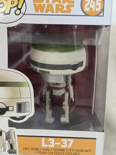 Funko Pop! Star Wars: Solo - L3-37 #245 Vinyl Figure New - photo 2