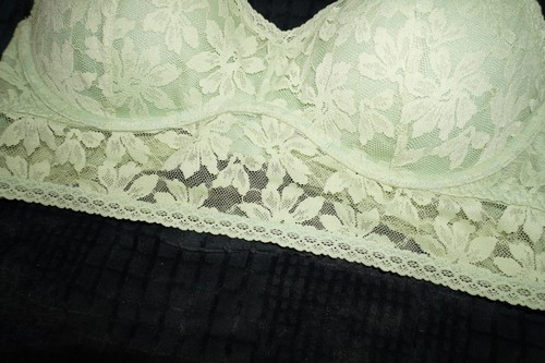 PINK Victoria's Secret Lace Longline Push-Up Bralette - photo 4