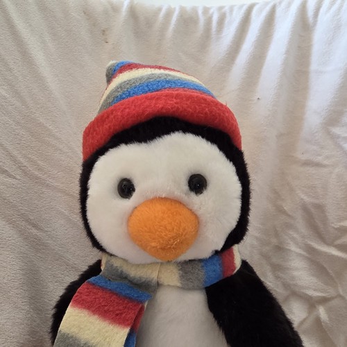 Vintage Russ Berrie Shining Stars Penguin Plush Stuffed Animal - photo 2