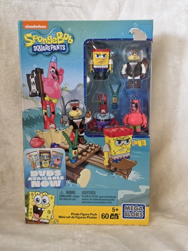 Mega Bloks SpongeBob SquarePants Pirate Figure Pack