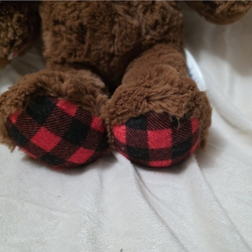 Build-A-Bear Buffalo Check Pawlette Bunny Holiday Plush - photo 3
