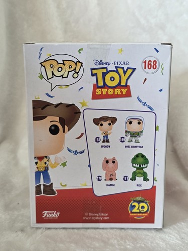 Funko Pop! Disney Pixar Toy Story 20th Anniversary Woody #168 - photo 5