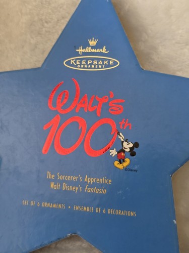 2001 Hallmark Disney Walt’s 100th Sorcerer’s Apprentice Set - photo 4