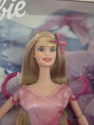 2002 Happy Birthday Barbie Doll - NIB - Includes Child Size Tiar - photo 2