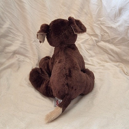 Ganz Webkinz Mocha Pup Plush Brown Dog HM348 - EUC No Code - photo 5