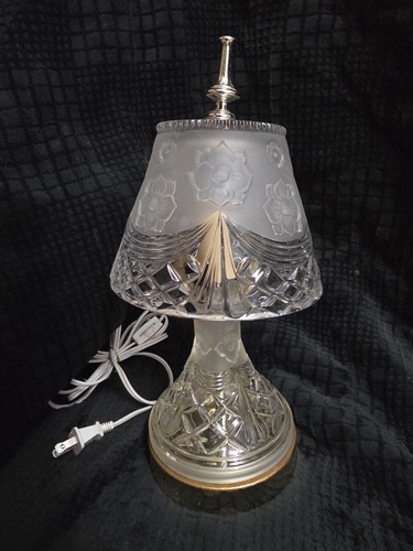 Vintage Princess House Highlights Crystal Boudoir Lamp - photo 2