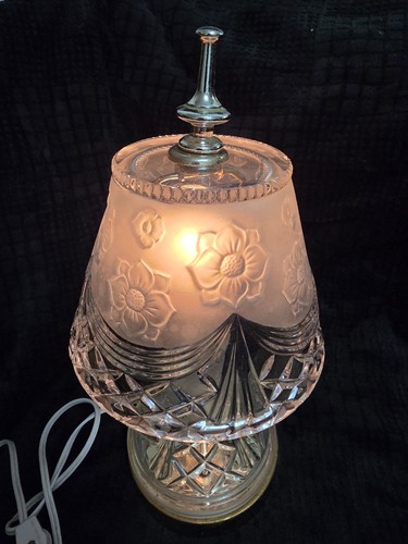 Vintage Princess House Highlights Crystal Boudoir Lamp - photo 3