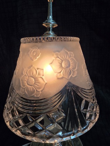 Vintage Princess House Highlights Crystal Boudoir Lamp - photo 4