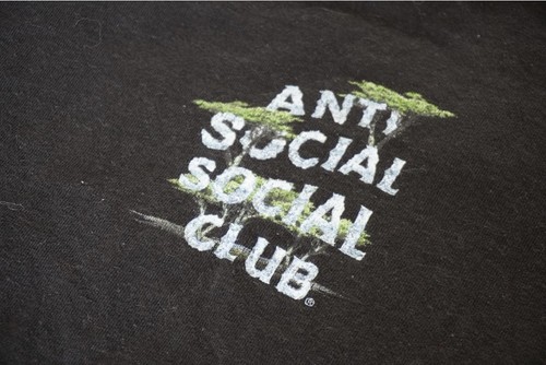 Anti Social Social Club Black Tree Graphic T-Shirt Size S - photo 4