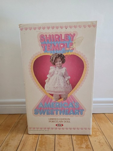 Vintage 1983 Ideal Shirley Temple Porcelain Doll