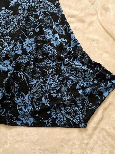 Vintage Jaclyn Smith Y2K Paisley Floral Midi Skirt Small - photo 5
