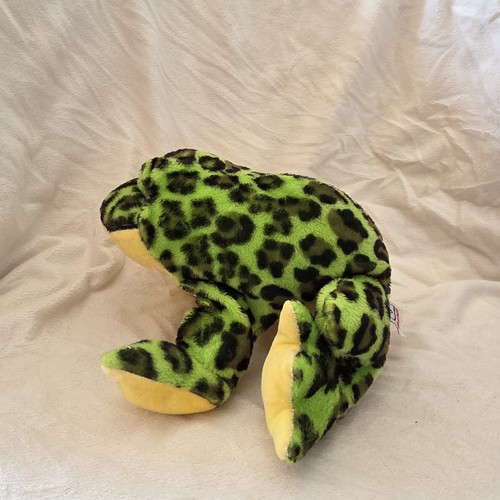 Vintage Ganz Webkinz Bullfrog Plush Stuffed Animal Toy 9” - photo 4