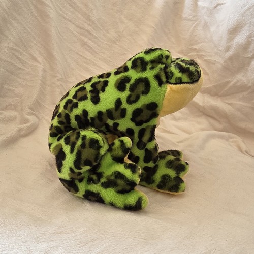 Vintage Ganz Webkinz Bullfrog Plush Stuffed Animal Toy 9” - photo 5