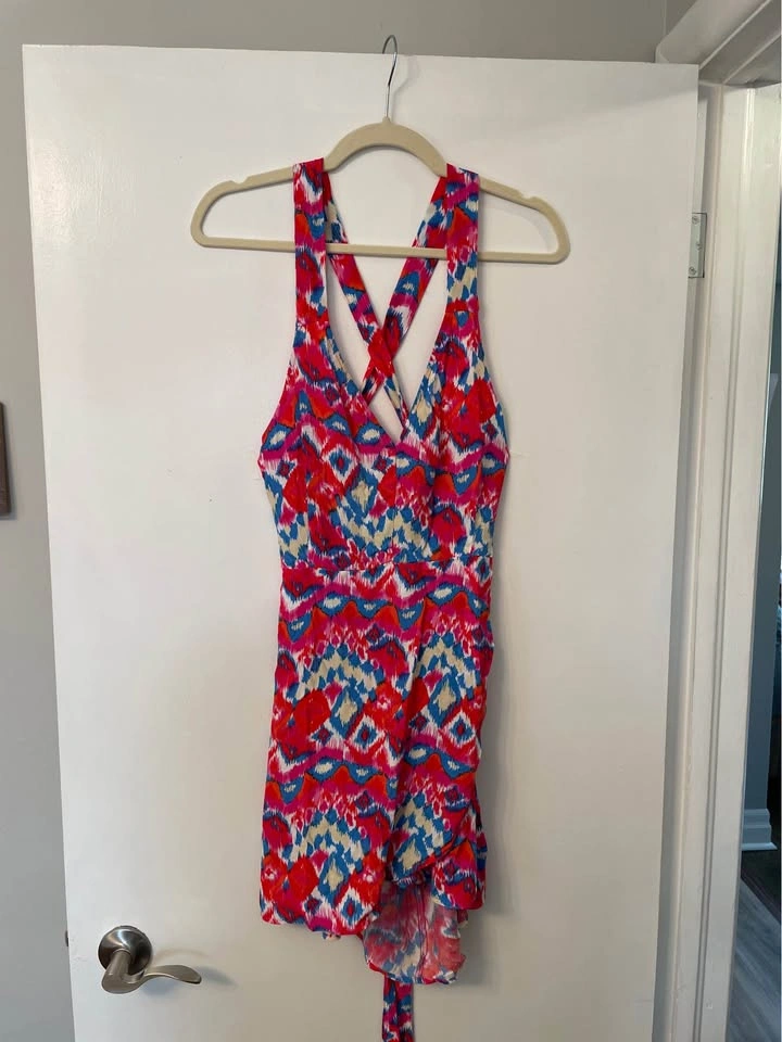 ZARA vacation dress, size LG, brand new with tags never worn