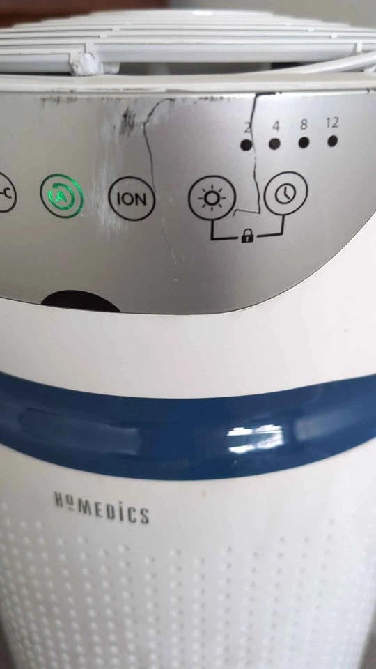 Homedics extra large air purifier - photo 2
