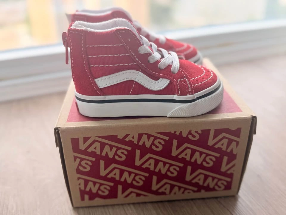 Vans Sk8-Hi Zip Toddler Shoes (4C) - photo 4