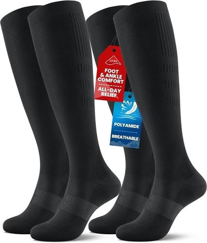 PULIOU Cooling Compression Socks for Women Men, 20-30 S-M