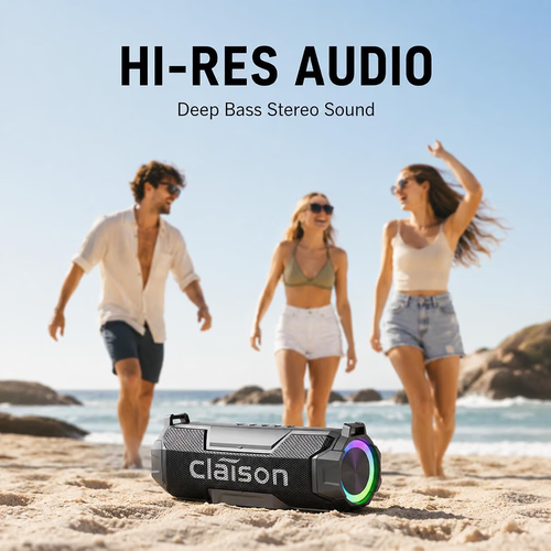 Portable Bluetooth Speaker, Bluetooth 6.0, Hi-Res Audio, IPX7 - photo 4