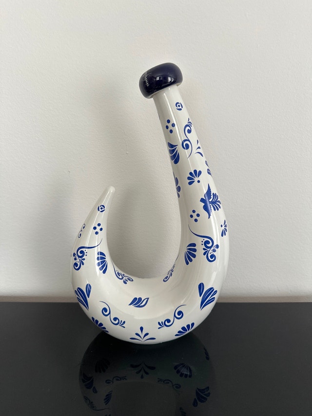 Tequila Revolución Plata Artesanal (700 ml) Ceramic empty bottle