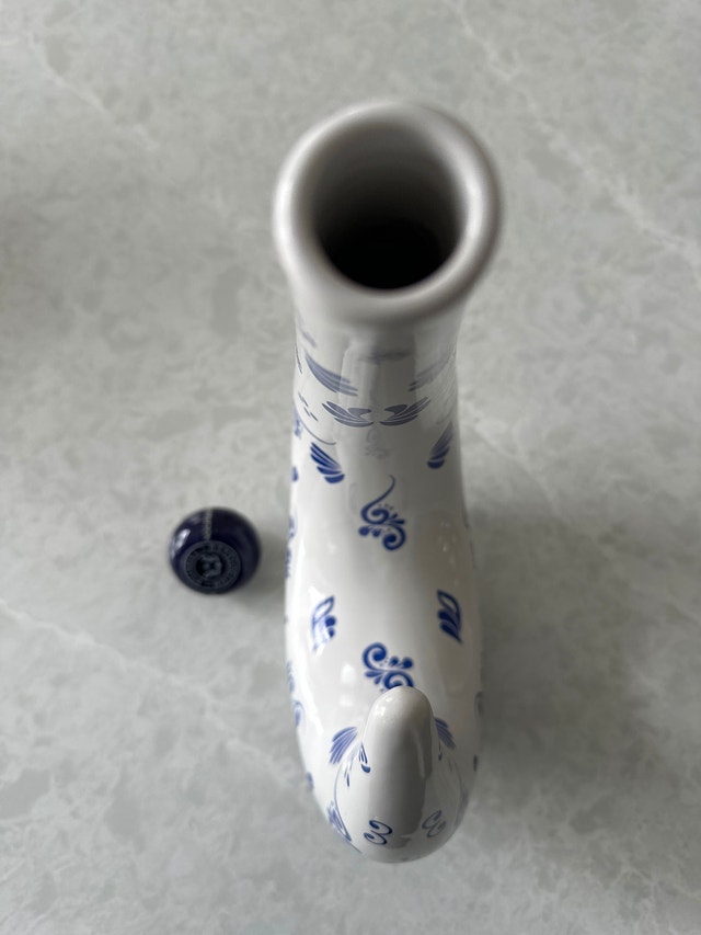 Tequila Revolución Plata Artesanal (700 ml) Ceramic empty bottle - photo 4