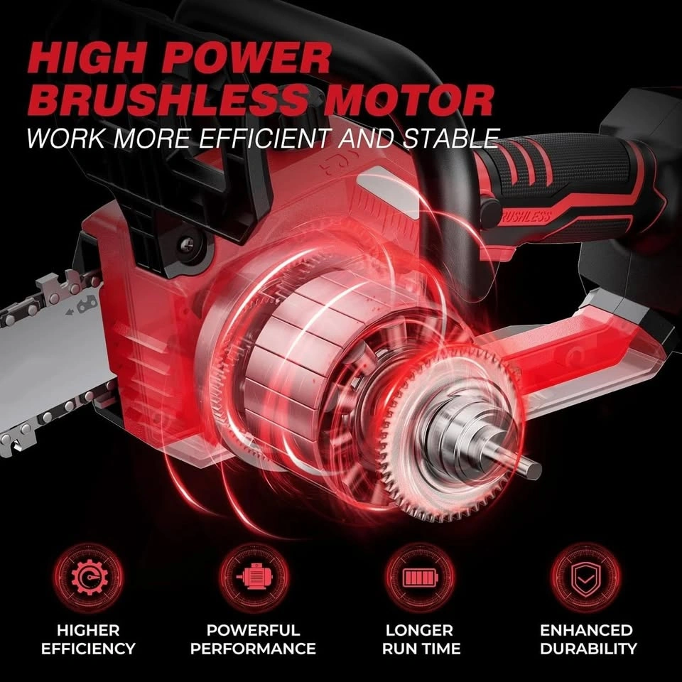 2-in-1 Cordless 10-Inch Pole Saw & Handheld Chainsaw - photo 3