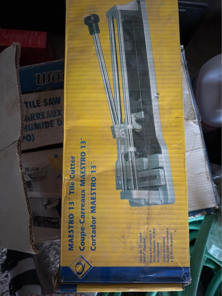 QEP Maestro 13" Tile Cutter and Electric Wet Tile Saw - photo 2