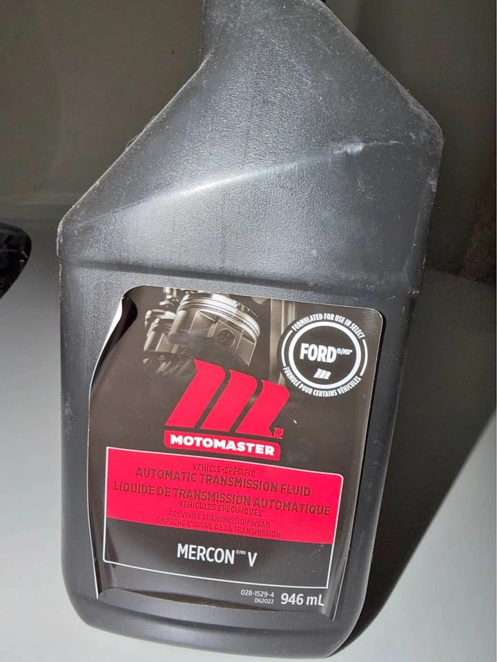 Free - MotoMaster Mercon V Automatic Transmission Fluid 946 mL