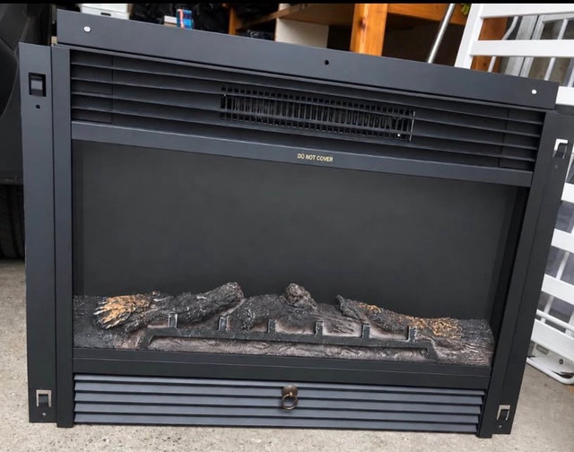 28.5” Electric Fireplace (almost brand new - under warranty)