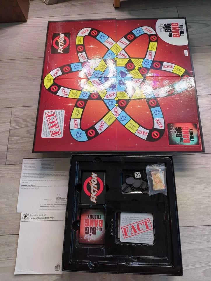 The Big Bang Theory Fact or Fiction Trivia Board Game 🏈 - photo 2