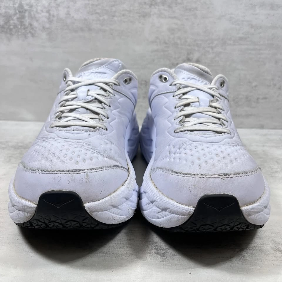 Hoka Bondi SR Slip Resistant Leather Walking Shoes Women's 9 - photo 3