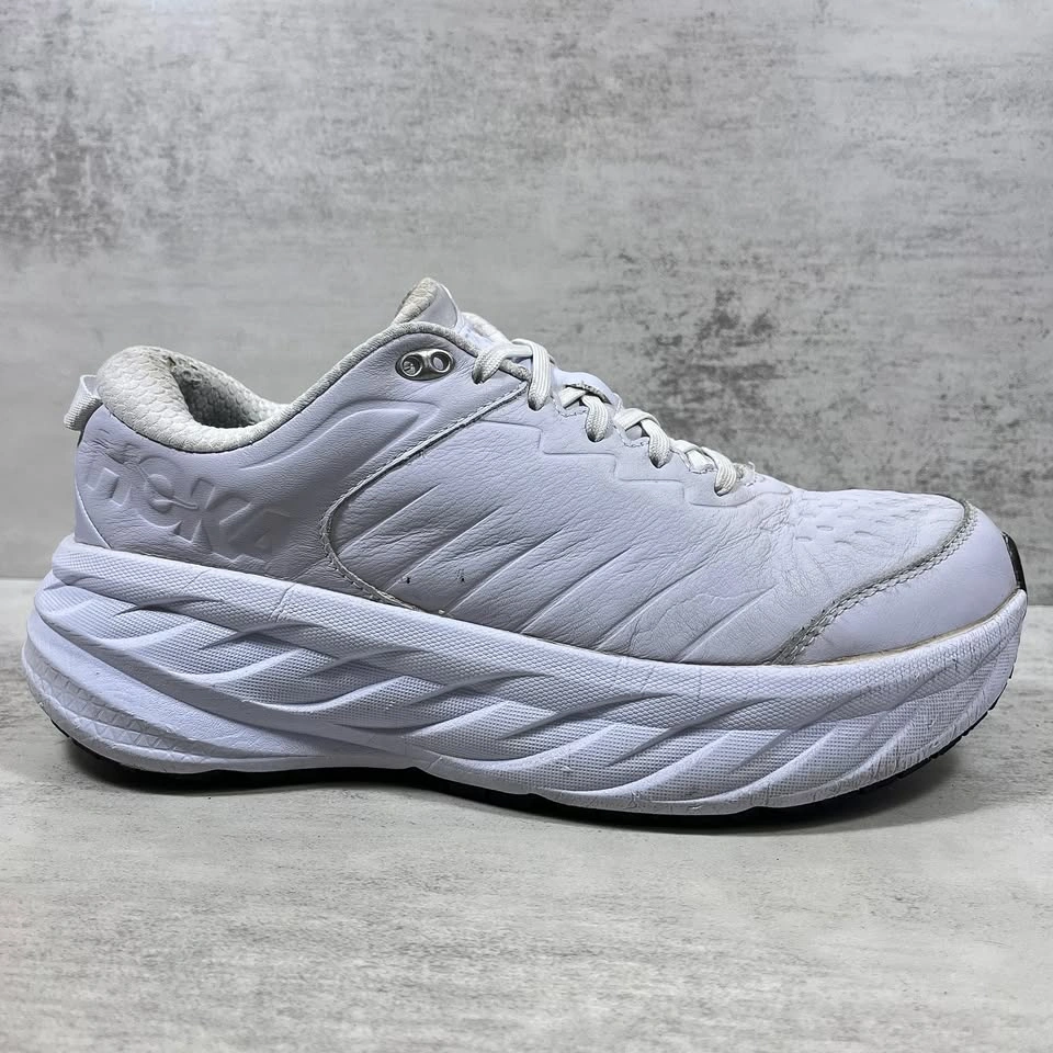 Hoka Bondi SR Slip Resistant Leather Walking Shoes Women's 9 - photo 4