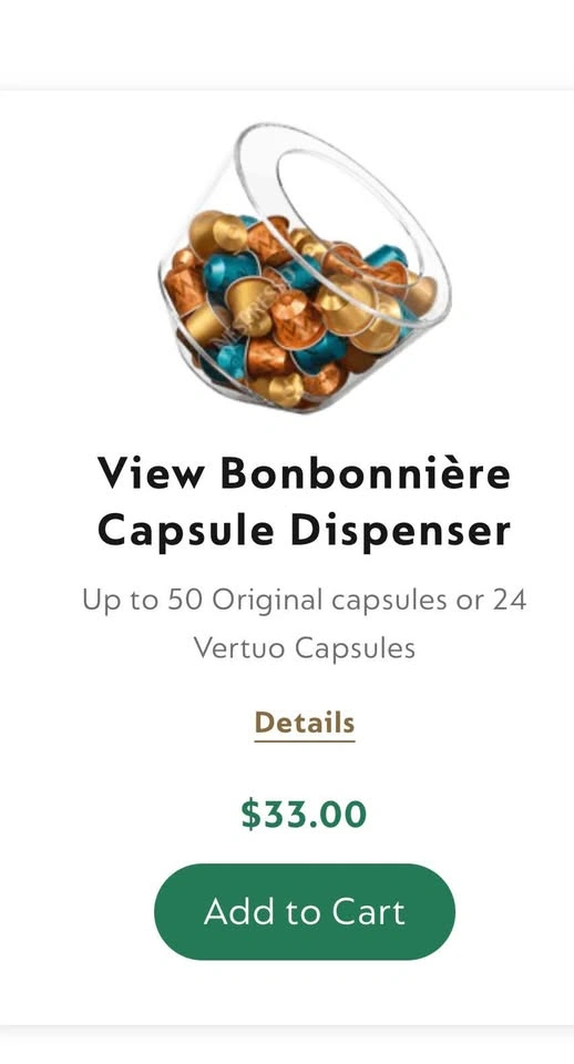 Nespresso Capsule Dispenser - photo 2