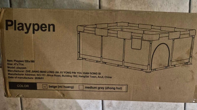 Fodoss Baby Playpen