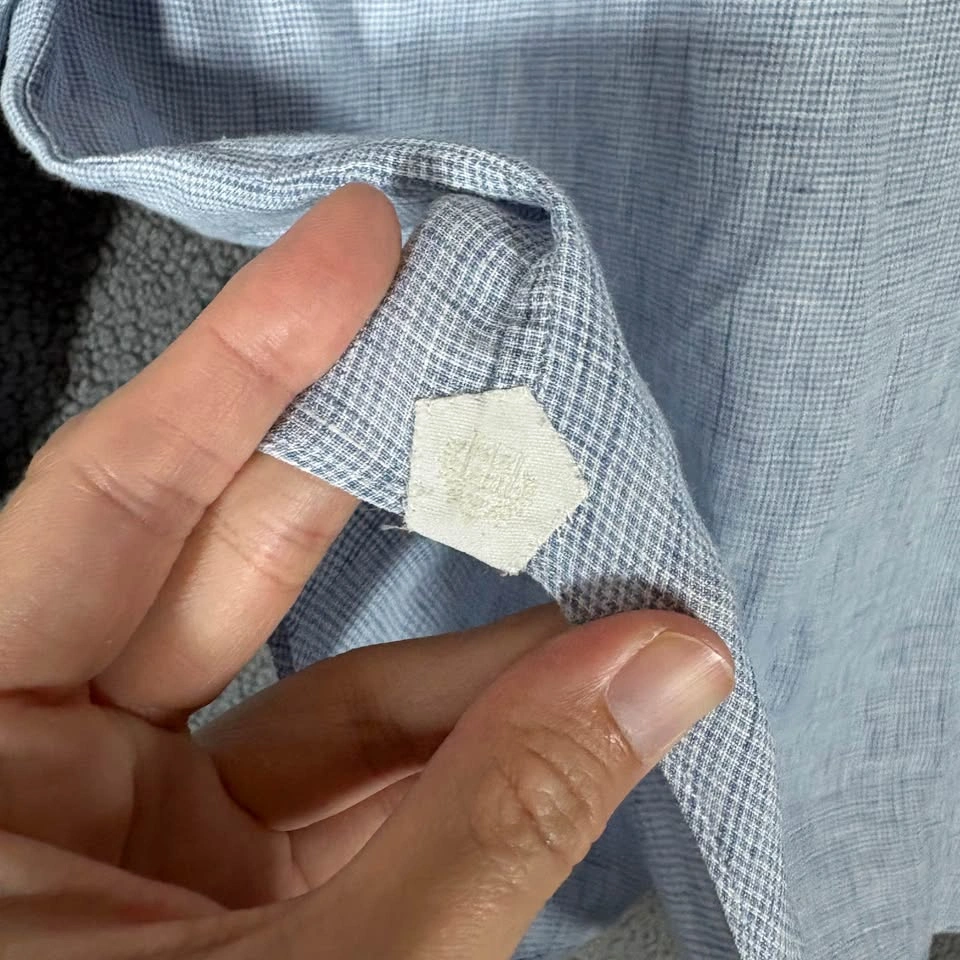 Loro Piana 100% Linen Button Up Long Sleeve Shirt - XL - photo 4