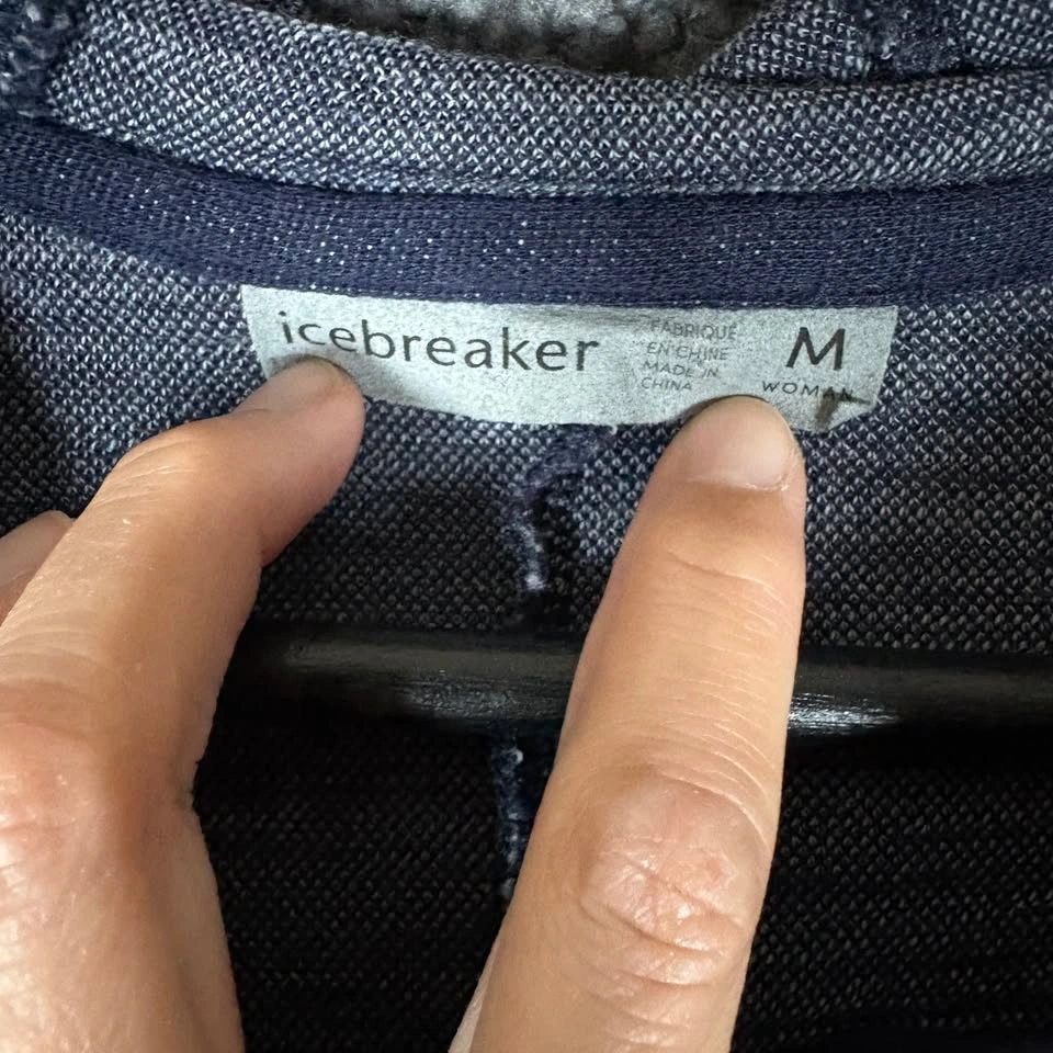 Icebreaker Away II 100% Merino Wool Full Zip Hoodie - Women's M - photo 3