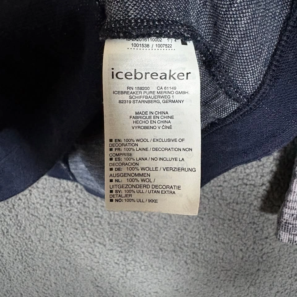 Icebreaker Away II 100% Merino Wool Full Zip Hoodie - Women's M - photo 4