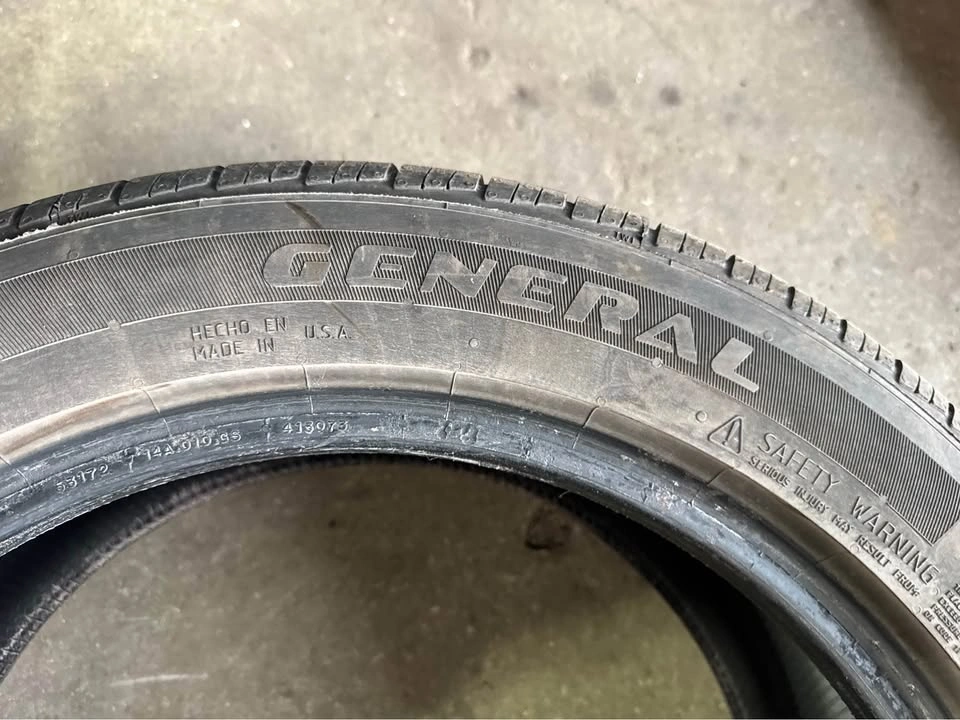 General 225/50R17 All-Season Tire – 85% Tread - photo 3