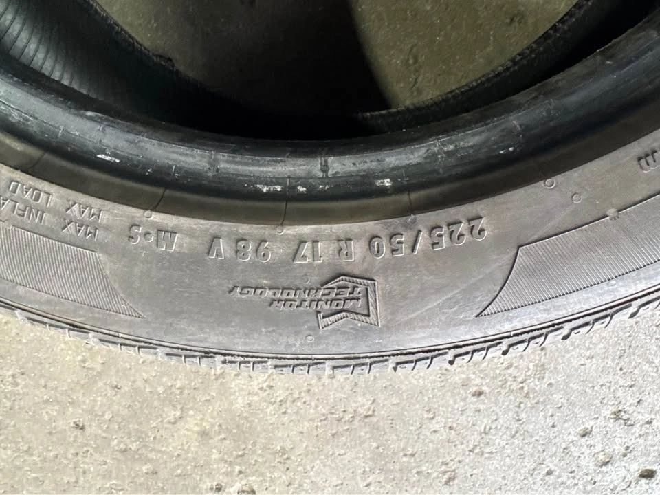 General 225/50R17 All-Season Tire – 85% Tread - photo 4