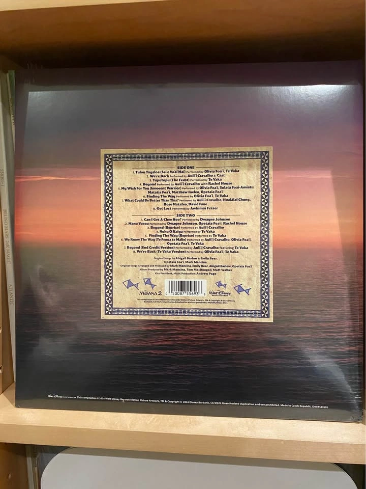 Moana 2 LP Vinyl 🏈 - photo 2