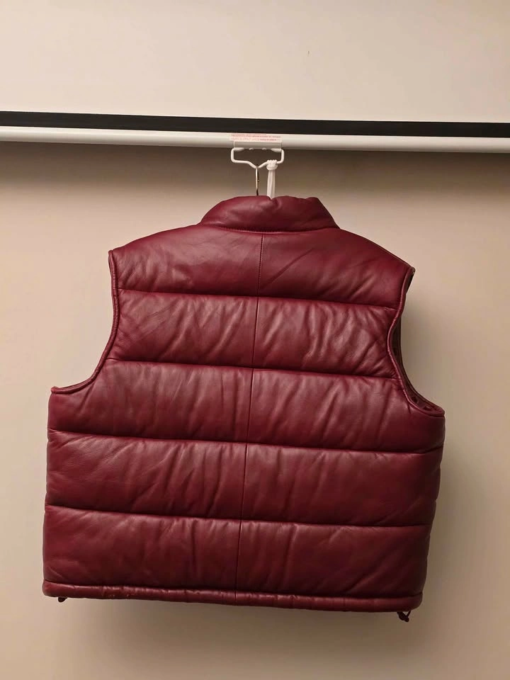 Hudson Outerwear Leather Puffer Vest XL - photo 2