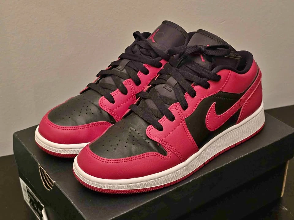 Air Jordan 1 Low (GS) Gym Red/Black-White
