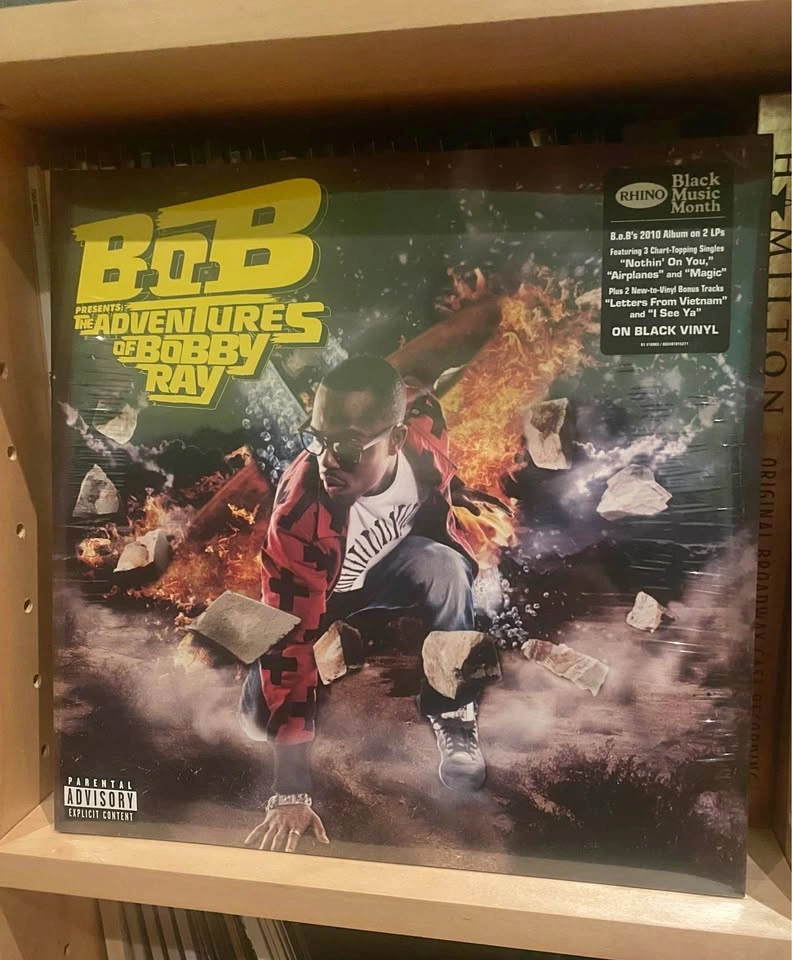 B.o.b The Adventures of Bobby Ray 2LP Vinyl🏈