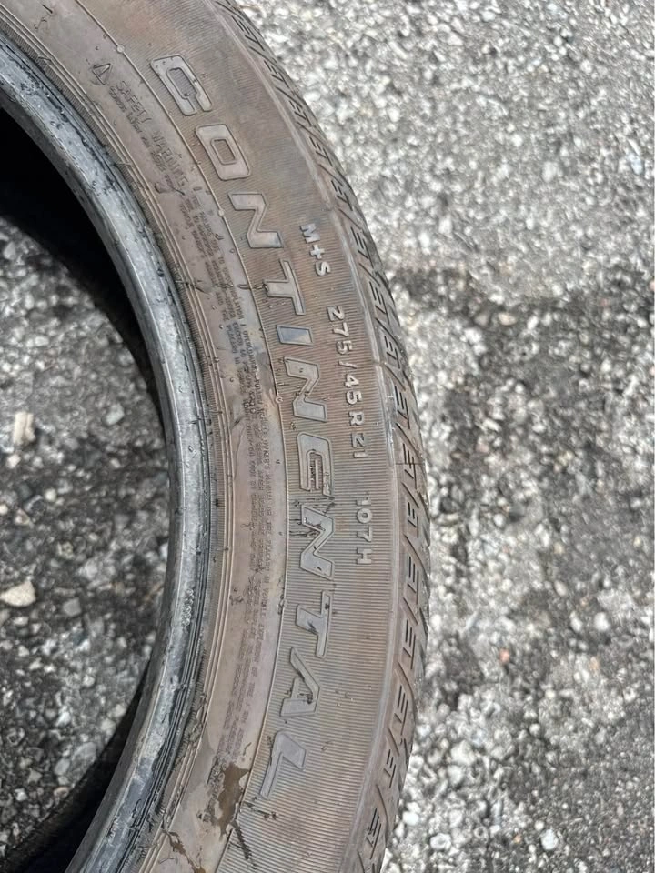 Continental CrossContact LX Sport 275/45R21 - 90% Tread - photo 4